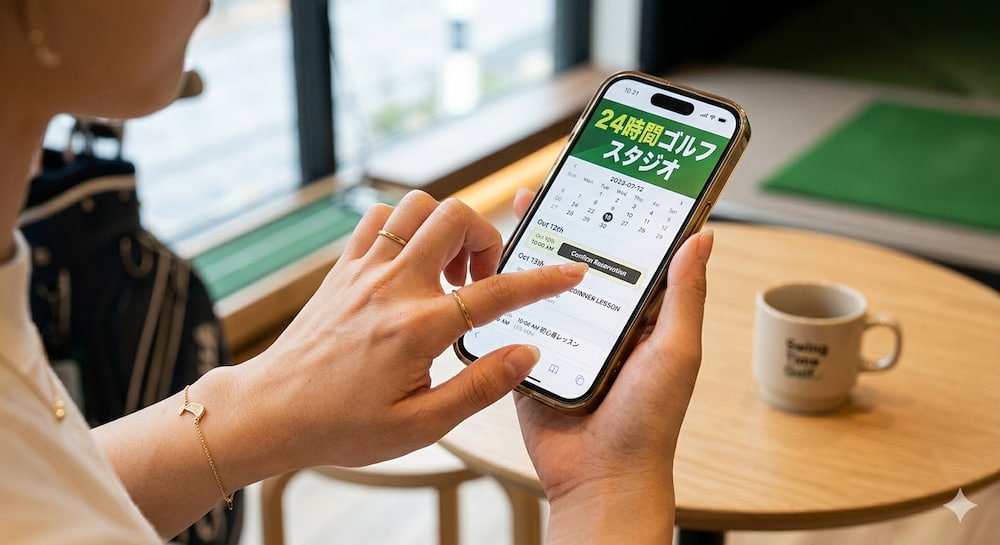 予約はスマホでサクサク簡単!